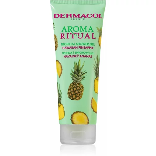 Dermacol Aroma Ritual Hawaiian Pineapple gel za prhanje 250 ml za ženske