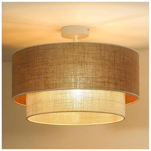  Duolla - Plafonski luster YUTE BOHO 1xE27/15W/230V Ø 45 cm braon/krem Cene