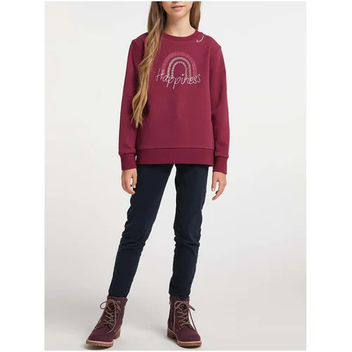 Ragwear Burgundy Girls Sweatshirt Evka - Girls