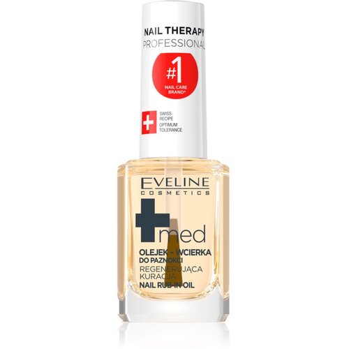 Eveline Cosmetics Nail Therapy Med+ hranljivo olje za nohte 12 ml Cene
