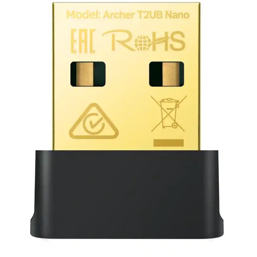 Tp-link Wireless USB mrežna kartica TP-Link Archer T2UB Nano AC600Mbs/ Bluetooth 4.2 adapter 2.4GHz + 5GHz Slike