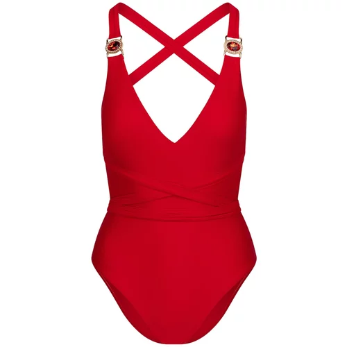 Moda Minx Jednodijelni kupaći kostim 'Amour' krvavo crvena