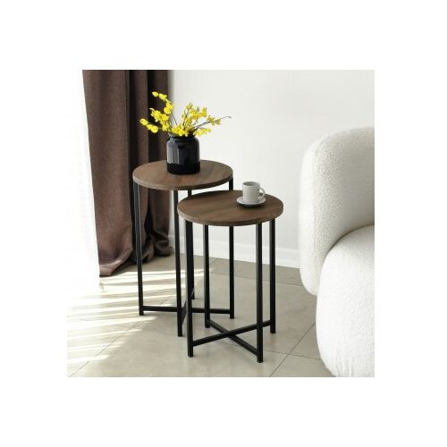 Hanah home neta 1 walnut Slike