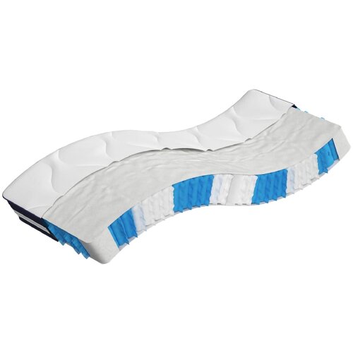 VidaXL Madrac s džepičastim oprugama srednje čvrsti 90 x 190 cm Slike