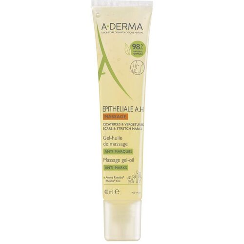 A-derma Epitheliale A.H. Duo Massage Gel-ulje, 40 ml Slike