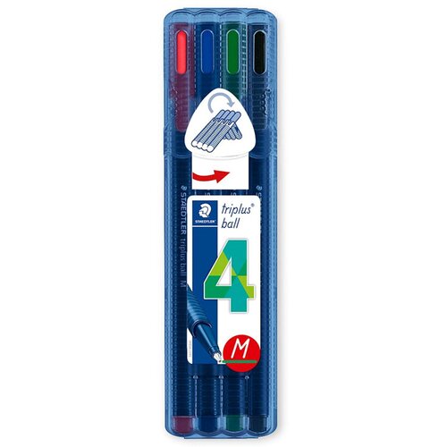 Staedtler Roler pisalo Triplus Ball, M, 4 kosi Slike