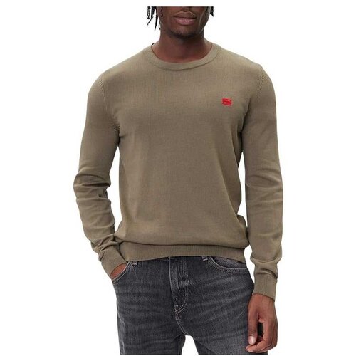 Hugo maslinasti muški džemper Cene