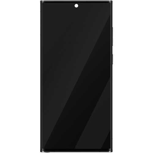 Samsung Zaslon + Šasija za Galaxy S22 Ultra Grafit, polni blok Originalni zaslon, Siva, (5000038553) Cene