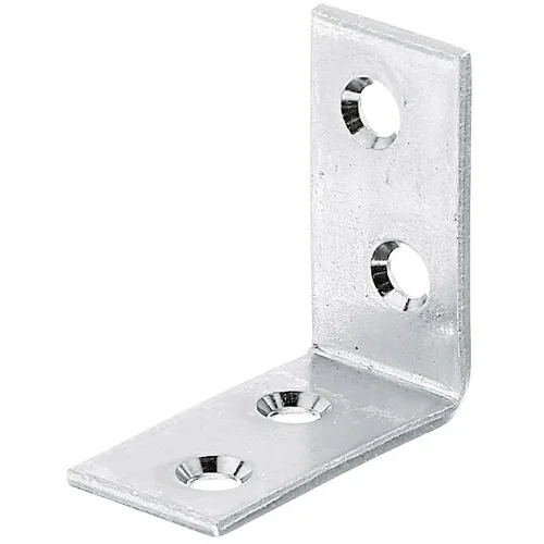 STABILIT Metalni kutnik (40 x 20 x 40 mm, Debljina: 3 mm, 1 Kom., Pocinčano) STABILIT Metalni kutnik (40 x 20 x 40 mm, Debljina: 3 mm, 1 Kom., Pocinčano)