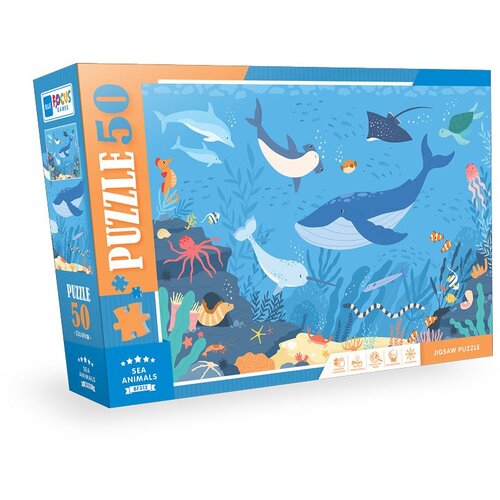  Puzzle 50 pcs sea animals bf312 ( 108/23128 ) Cene