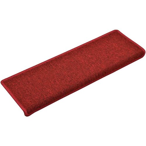  Prostirke za stepenice 30 kom 65x21x4 cm crvene - Crvena 65 x 21 x 4 cm 30 Slike