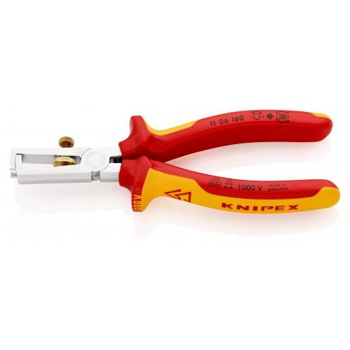 Knipex Skidač izolacije S otvarajućom oprugom, univerzalno 11 06 160 - U DOLASKU - Cijene