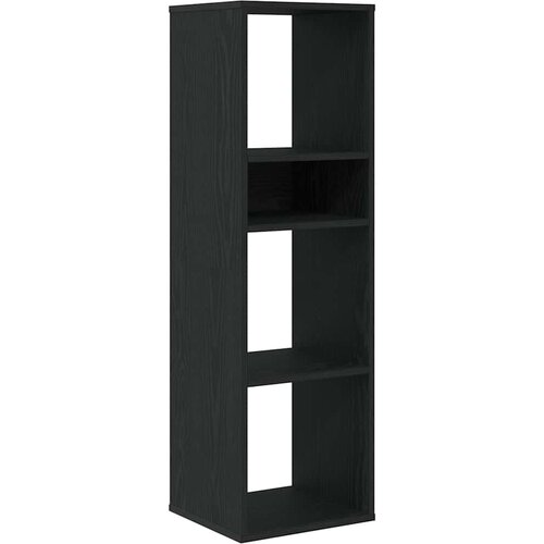 Maison Chic Knjižna omara - Knjižni regal črna 34x31x112 cm inženirski les, (21725924) Cene