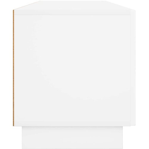  TV stalak 180 x 34,5 x 40 cm Bijela Konstruirano drvo Slike