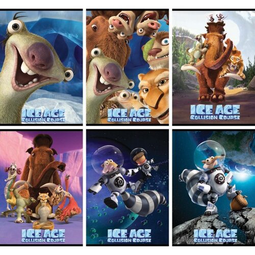 ICE AGE Zvezek A4 visoki karo 63085 Cene