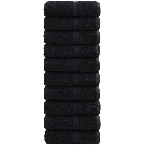 Premium ručnici za pranje SOLUND 10 kom. crni 30x30 cm 600 g/m² Cene