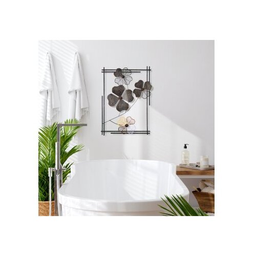 Wallity Zidna dekoracija Shannan 2, 50x70x4cm, Crna Slike