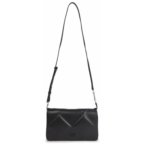 Calvin Klein Ročna torba Quilt K60K611759 Črna