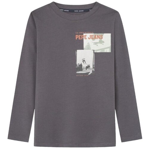 PepeJeans Majice z dolgimi rokavi - Siva Cene