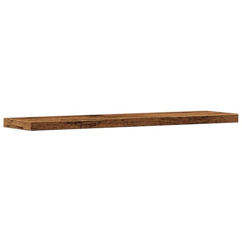  Zidne police 4kom boja staro drvo 40x10x1,5cm konstruirano drvo Slike