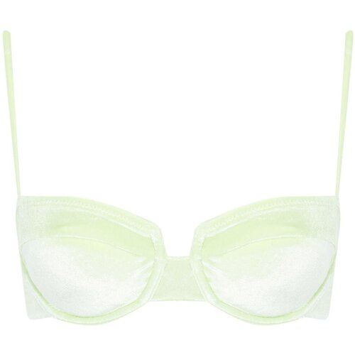 Defacto Fall In Love Regular Fit Velvet Bikini Top Slike