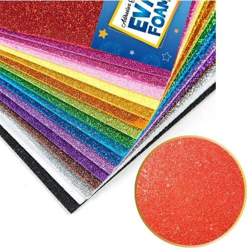  Samolepljiva glitter eva pena bordo 10/1 milla Cene