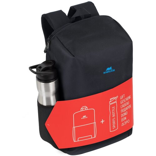 Riva Case Ruksak 15.6" 8068 BUNDLE 05 Black Full size laptop backpack + Sport bottle, (22137027) Cene