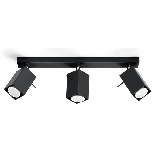 Nice Lamps Črna stropna svetilka Sollux Toscana Cene