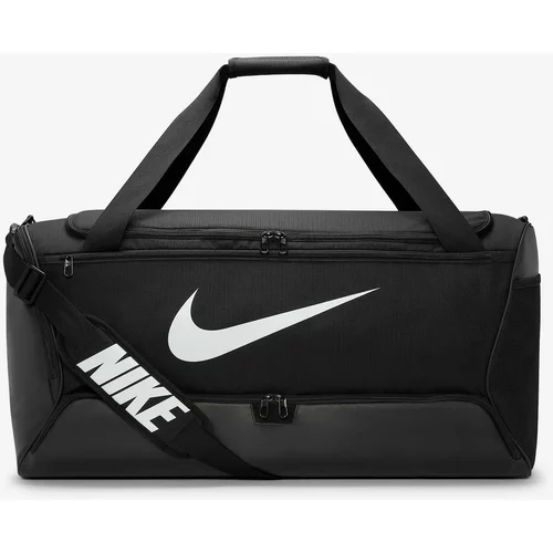 Nike Sportska torba 'Brasilia' crna / bijela