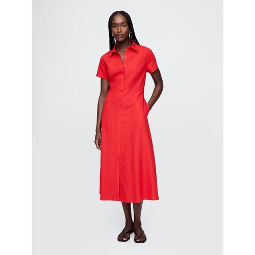 GAP Linen shirt maxi dress - Women&amp;#039;s Slike