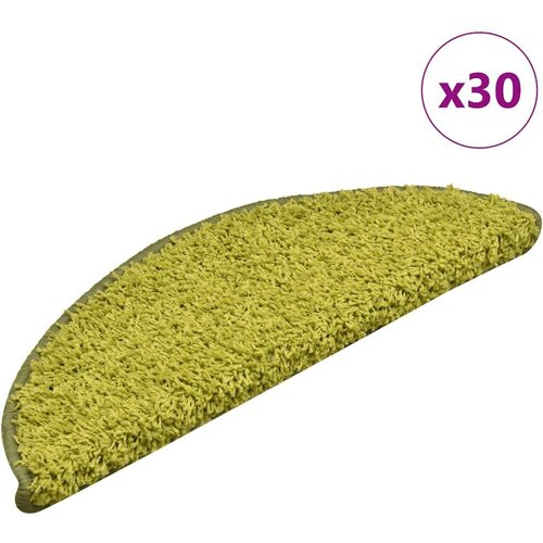  Podloge za stopnice 30 kosov zelena 56x17x3 cm, (21826875) Cene