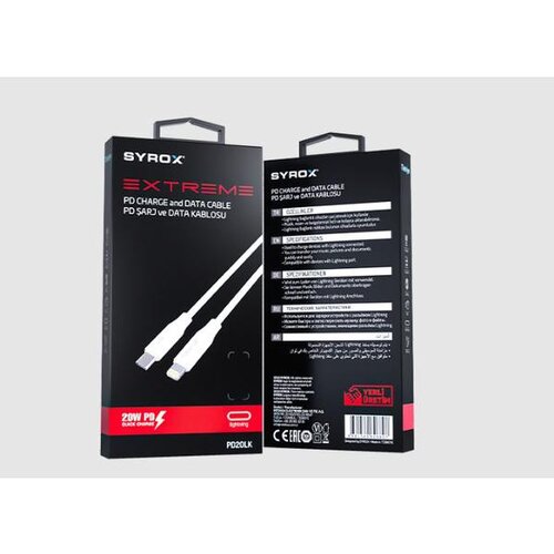 Kabel USB SYROX TYPE C 1M SX-PD20LK Cijene
