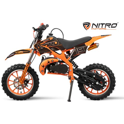 Nitro Motors Otroški cross motor Apollo 49cc Pullstart Dirt Bike 10-palčno oranžna Cene