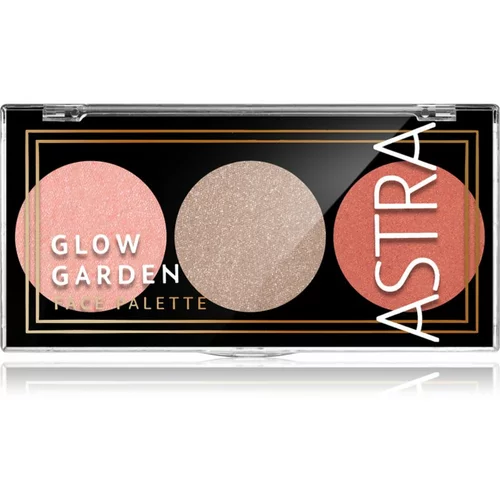 Astra Make-up Palette Glow Garden paleta highlightera nijansa Unconvential Sakura 7,5 g