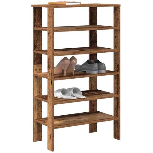 vidaXL Stalak za cipele boja staro drvo 61x32x105 cm konstruirano drvo Cijene