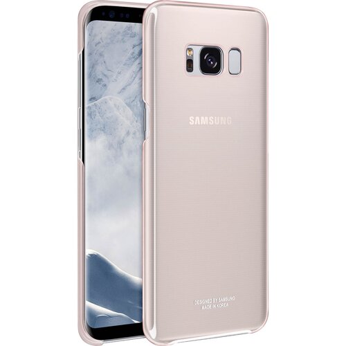 Samsung Originalen ultra tanek ovitek Clear Cover za Galaxy S8 Plus - prosojno roza, (21167357) Cene