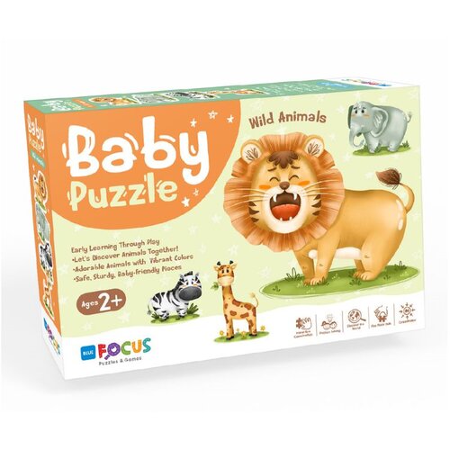  Baby puzzle wild animals bf518 ( 108/25184 ) Cene