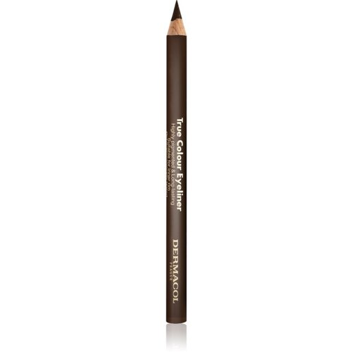Dermacol True Colour Eyeliner dolgoobstojni svinčnik za oči odtenek 02 Brown 4 g Cene