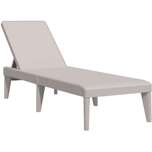 Maison Chic Ležalnik - Sončna ležalnik kapučino 186x60x29 cm PP, (22043102) Cene