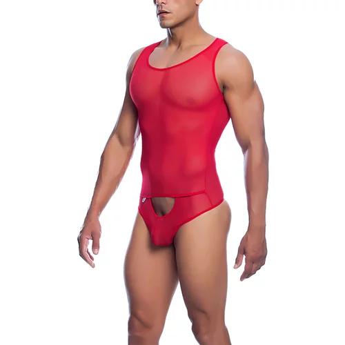 MOB Sexy Sheer Body Red L/XL