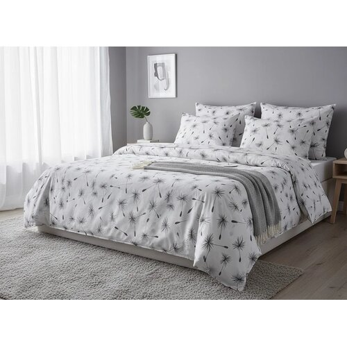 Tekstilshop Pamučna posteljina Soft Dandelion, 180x200 cm, Bela Cene
