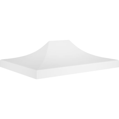 Krov za &amp;scaron;ator za zabave 4,5 x 3 m bijeli 270 g/m&amp;sup2; Slike