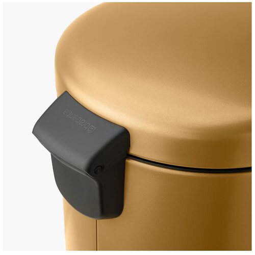 Brabantia Ko&amp;scaron; za smeti s pedalom 30 L s plastičnim vložkom - Warm Gold Slike