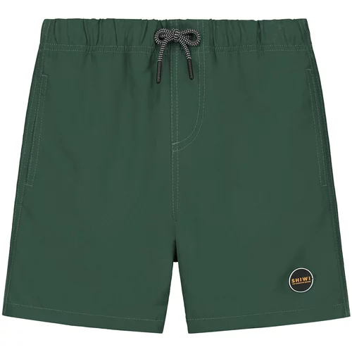 Shiwi Kratke kopalne hlače temno zelena