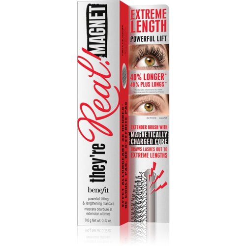 Benefit They&amp;acute;re Real! Magnet maskara za produljenje trepavica 9 g nijansa Supercharged Black Slike