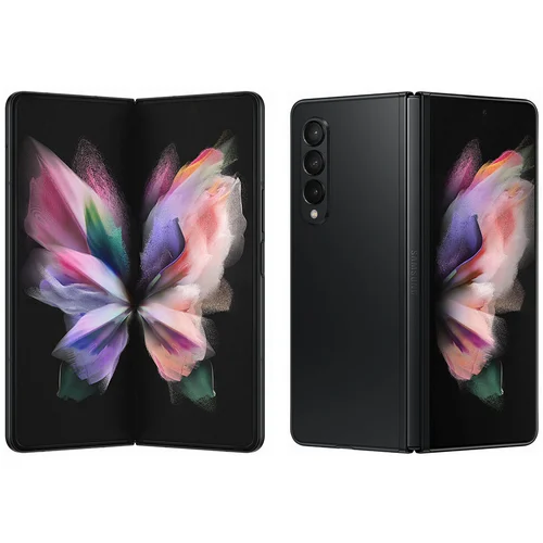 Samsung Obnovljeno - znaki rabe - Galaxy Z Fold3 5G crn 256 GB 12 GB ram - svetli znaki uporabe obnovljeno, (21566183)