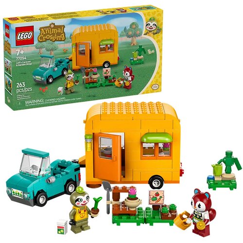 Lego Animal Crossing: Leif s svojo prikolico in vrtnarsko trgovino Cene