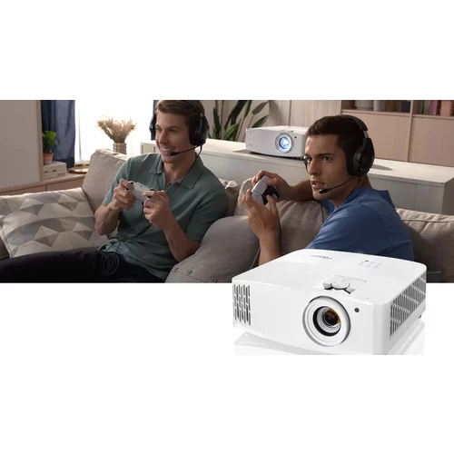 Optoma UHD55 Smart 4K UHD 240Hz 24fps home cinema projektor, (20759938)