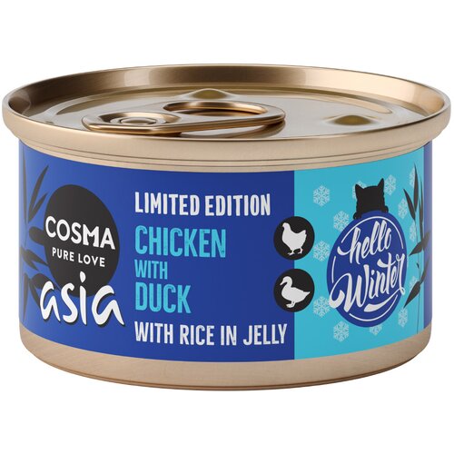 Cosma Asia zimska izdaja: piščanec z raco - 6 x 85 g Cene
