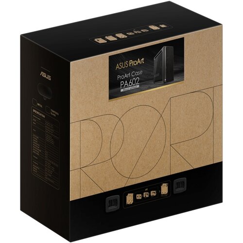 Asus PROART PA602 WOOD TG PWM BLACK kućište crno Cene